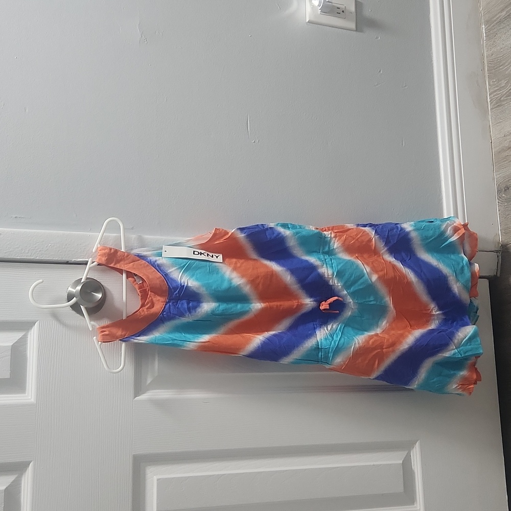 Multi Colored Summer Sleeveless Dress